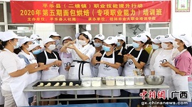 广西：平乐县加强技能培训提升就业创业率