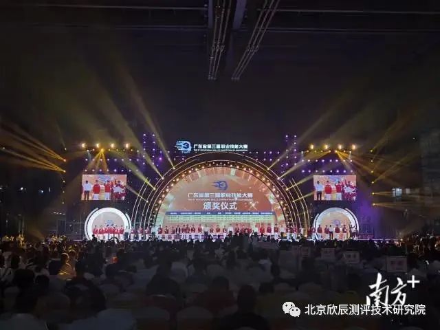 广东省第三届职业技能大赛获奖名单